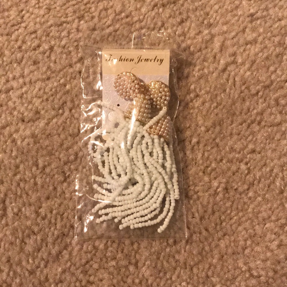 Pinata Beaded Tassel Earrings